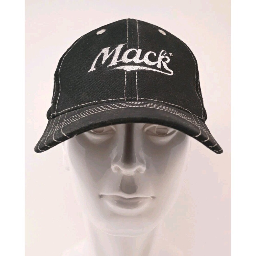 Mack Truck  Adjustable Hat MACK Licensed Product Black Bulldog Tough
